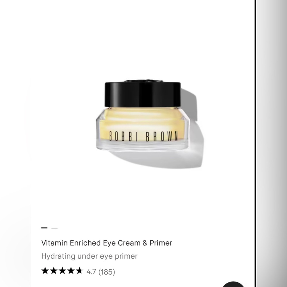 NIB Bobbi Brown Vitamin Enriched Eye Base